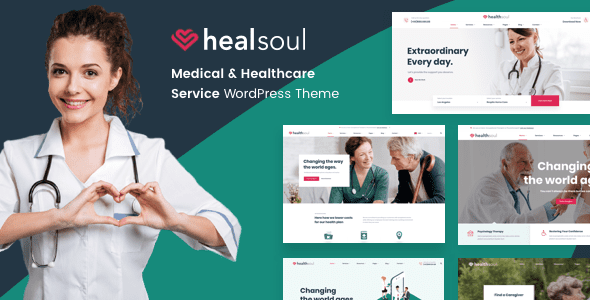 Healsoul v.1.5.8 – Medical Care, Home Healthcare Service WP Theme Download