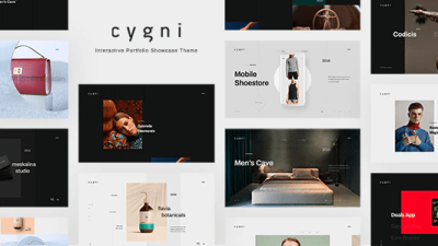 Cygni – Interactive Portfolio Showcase Theme v2.1 Download