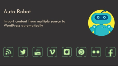 Auto Robot 3.0.3- WordPress Autoblogging Plugin
