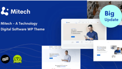 Mitech – Technology IT Solutions & Services WordPress Theme v1.6.7 Download