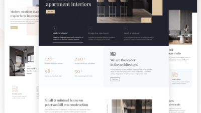 Moon v.1.2.1 – Stylish theme For Architecture And Interior Websites Download