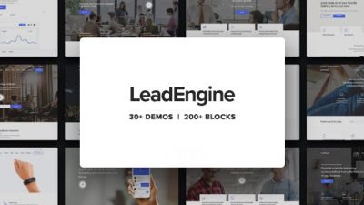 LeadEngine v3.3 – Multi-Purpose WordPress Theme with Page Builder Download