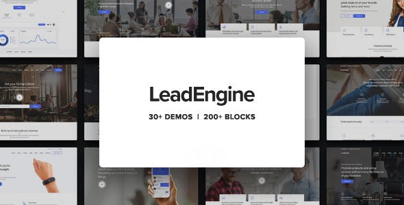 LeadEngine v3.3 – Multi-Purpose WordPress Theme with Page Builder Download