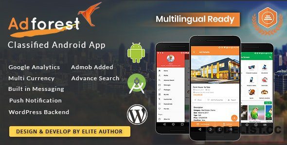 AdForest GPL v4.6.0 – Classified Ads WordPress Theme Download
