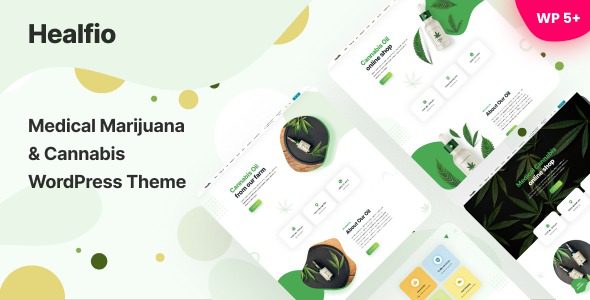 Healfio – Medical Marijuana & Coffeeshop Theme v1.28 Download