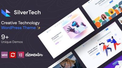 Silvertech v.1.3 – Creative WordPress Theme Download