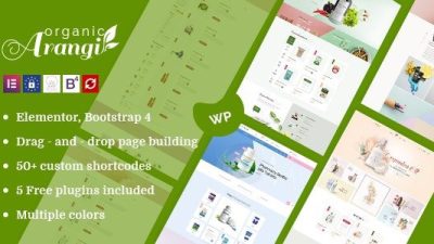 Arangi v1.3.9 – Organic WooCommerce Theme Download