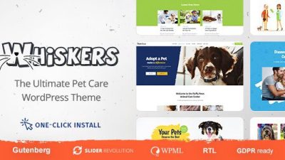 Whiskers – Pets Store Vet Clinic Animal Adoption v.1.1.0 Download