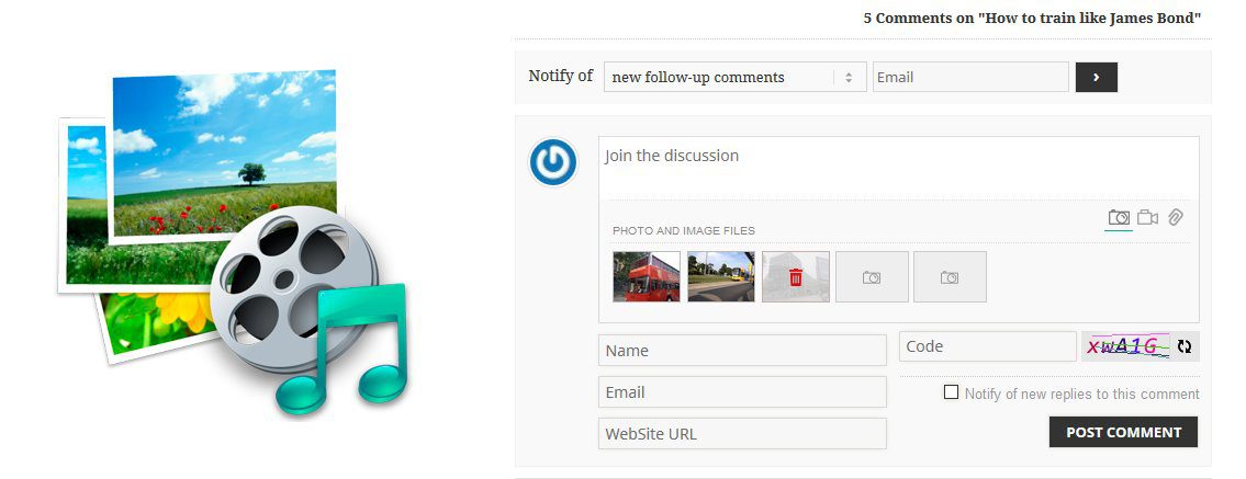 wpDiscuz Media Uploader v.7.0.10 Download
