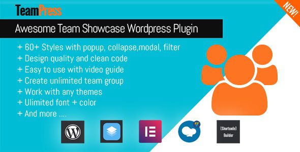 TeamPress v1.4.7 – Team Showcase plugin Download