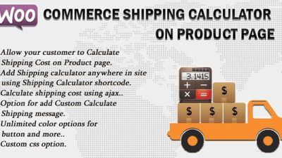 v.2.8 Woocommerce Shipping Calculator On Product Page Download
