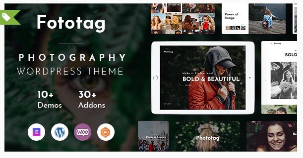 Fototag – Photography WordPress Theme 1.3.4 Download