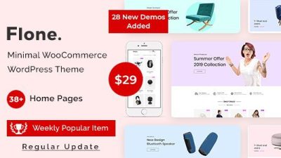 Flone Nulled Minimal WooCommerce WordPress Theme