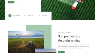 Dione v.1.2.1 – Farming and Agriculture Corporate Template Download