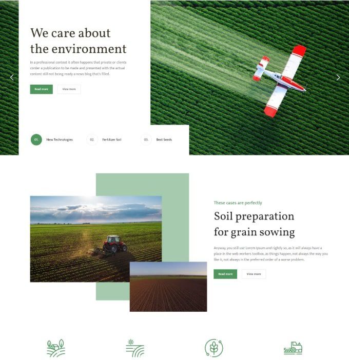 Dione v.1.2.1 – Farming and Agriculture Corporate Template Download