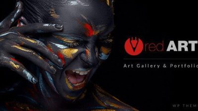 Red Art Artist Portfolio v2.5 Download
