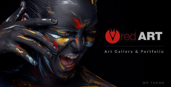 Red Art Artist Portfolio v2.5 Download