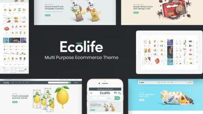 Ecolife – Organic WooCommerce WordPress Theme v.1.0.4 Download