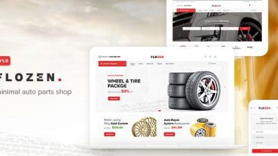 Flozen v.1.2.9 WooCommerce AJAX WordPress Theme Download