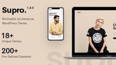 Supro v1.6.7 – Minimalist AJAX WooCommerce WordPress Theme Download
