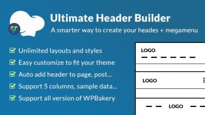 Ultimate Header Builder v1.7.5 – Addon WPBakery Page Builder Download