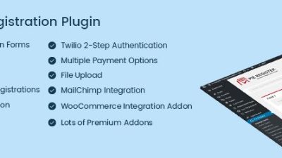 Pie Register Premium – WordPress Registration Plugin v.3.7.3 Download