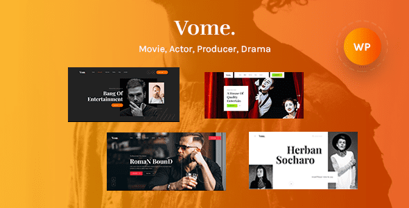 Vome v.1.0.7 – Multipurpose Film Studio Movie Production WordPress Theme
