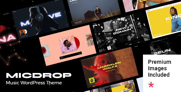 Micdrop v.1.1 – Music WordPress Theme