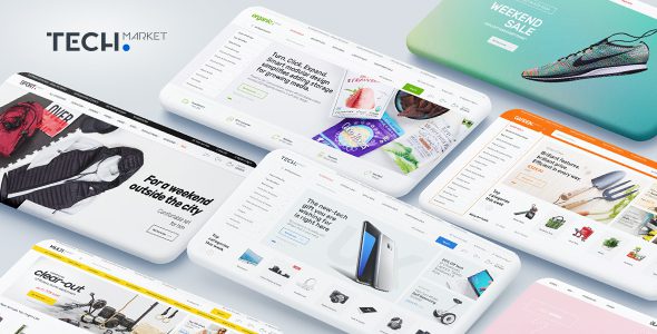 Techmarket v.1.4.10 – Multi-demo & Electronics Store Woo Theme Download