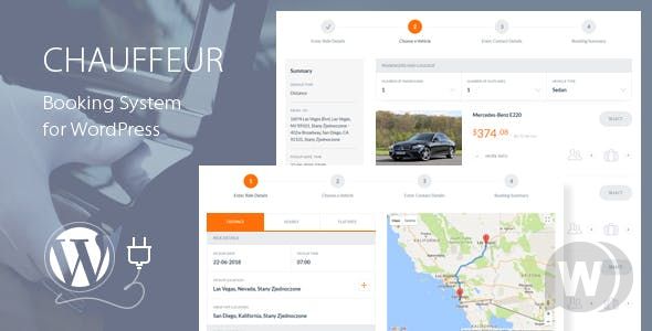 Chauffeur Booking System v6.1 – Car Booking System for WordPress Download