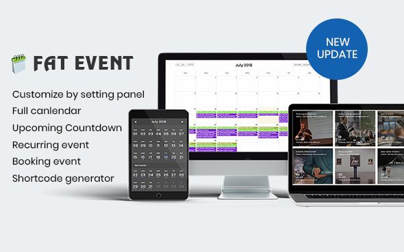 FAT Event – WordPress Event and Calendar Booking v5.6 Download