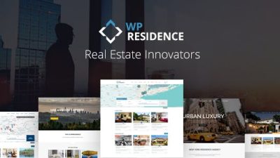 Residence GPL – Real Estate WordPress Theme v.4.1 Download