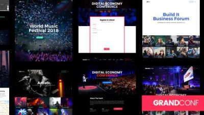 Grand Conference | Event WordPress Theme GPL v4.6 Download