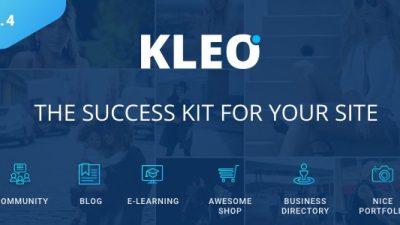KLEO – Pro Community Focused, MultiPurpose BuddyPress WordPress Theme v.5.0.5 Download