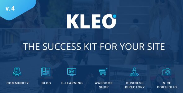 KLEO – Pro Community Focused, MultiPurpose BuddyPress WordPress Theme v.5.0.5 Download