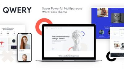 Qwery – Multi-Purpose Business WordPress Theme + RTL v1.2.0 Download