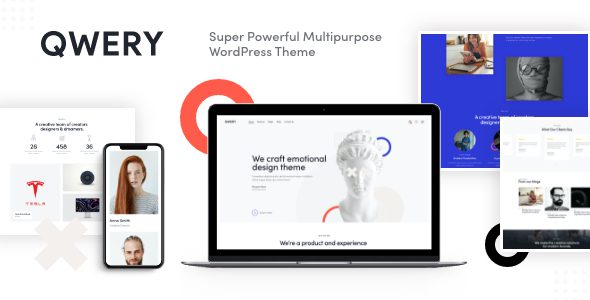 Qwery – Multi-Purpose Business WordPress Theme + RTL v1.2.0 Download