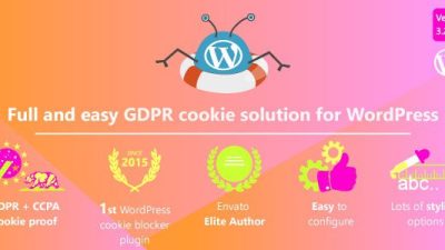 Complete GDPR / AVG / CCPA Cookie Compliance WordPress plugin – WeePie Cookie Allow v.3.3 Download