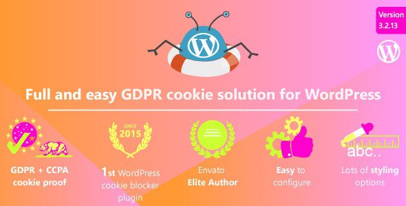 Complete GDPR / AVG / CCPA Cookie Compliance WordPress plugin – WeePie Cookie Allow v.3.3 Download