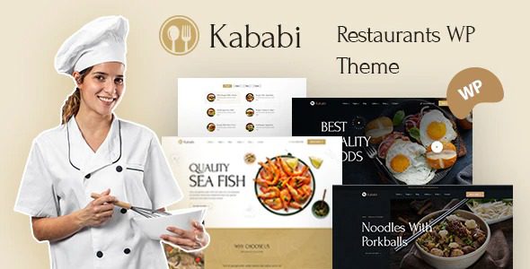 Kababi Nulled Restaurant WordPress Theme Download