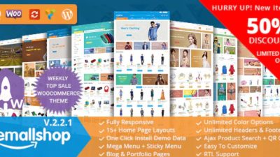 EmallShop – Responsive Multipurpose WooCommerce Theme v.2.2.24 Download