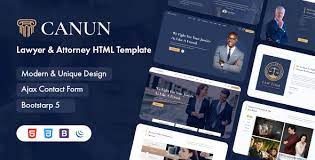 Canun v.1.0 – Lawyer & Attorney WordPress Theme Download