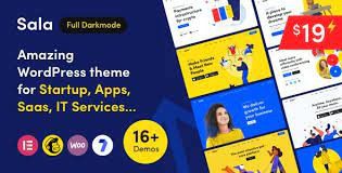 Sala GPL v.1.0.0 – Startup & SaaS WordPress Theme Download