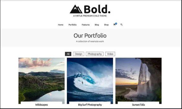 Kadence Virtue Bold Child Theme GPL v.1.0.5 Download