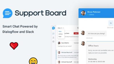 Chat GPL – Support Board – WordPress Chat Plugin v.3.3.9 Download