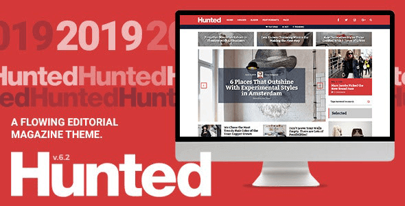Hunted – A Flowing Editorial Magazine Theme v8.0.3 Download