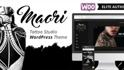 Maori GPL v.1.4.2 – Tattoo Studio WordPress Theme Download