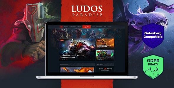 Ludos Paradise GPL v.2.0.4 – Gaming Blog & Clan WordPress Theme Download