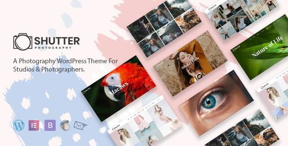 Shutter Nulled Photography WordPress Theme Download