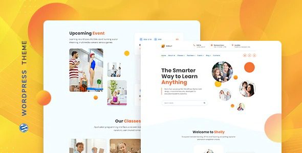 Shelly – School WordPress Theme Nulled